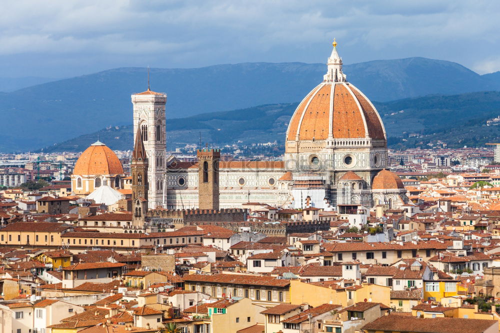 Similar – Picturesque view of Florence from Michelangelo Square, Italy