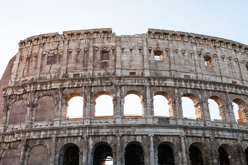 Similar – Colosseum close-up detail, Rome, Italy