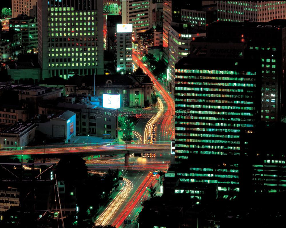 London banks of the Thames at night