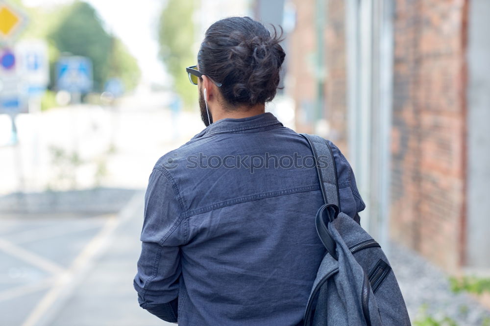 Similar – Image, Stock Photo Businessman in the Street.