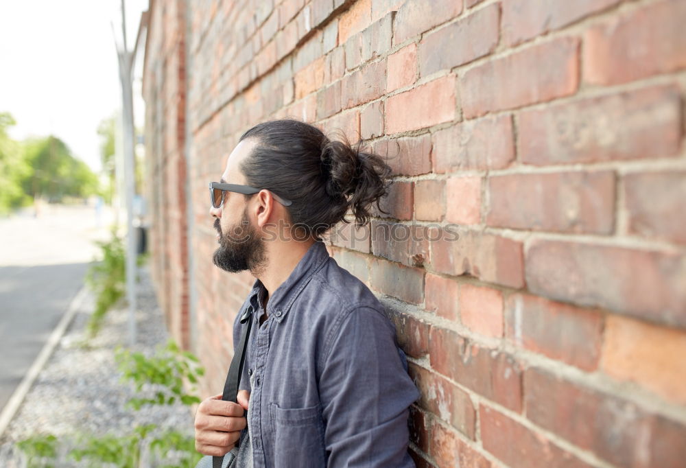 Similar – Image, Stock Photo Urban young man (109)