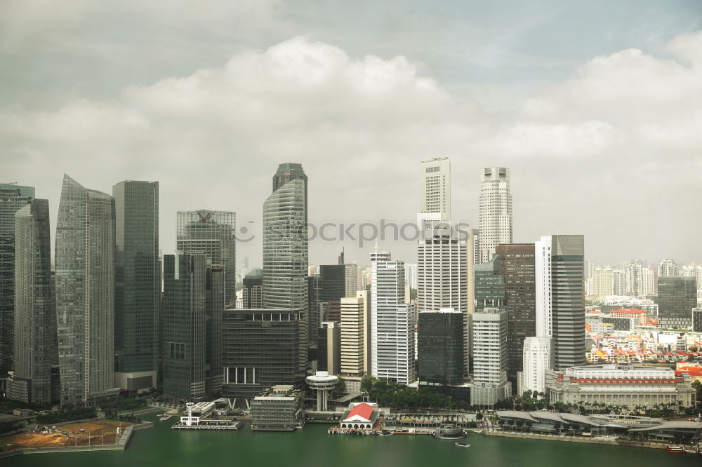 Similar – Image, Stock Photo Ufo in Singapore Asia