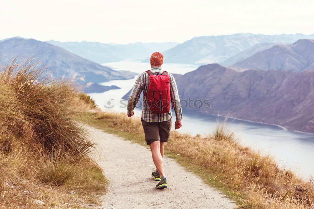 Similar – Image, Stock Photo the way is the goal.