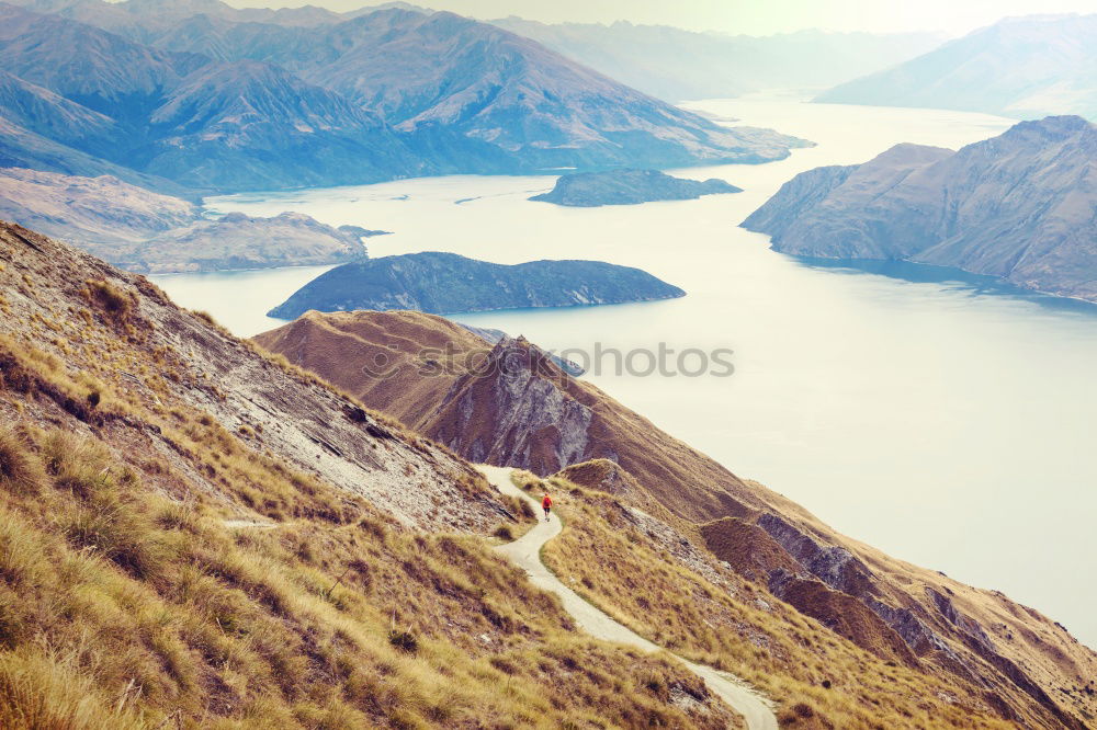 Similar – Image, Stock Photo Adventure in New Zealand