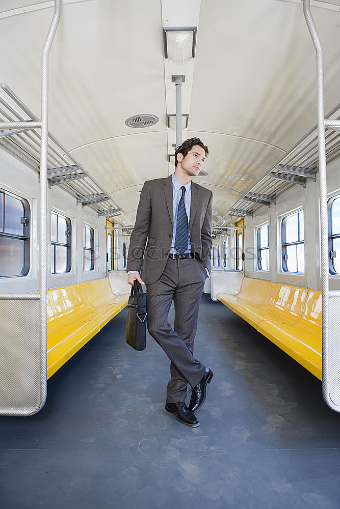 Similar – japaner vor u-bahn Japan