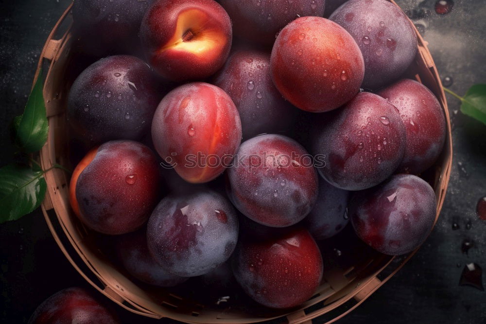 Similar – Image, Stock Photo three fresh red apples lay on gray linen napkin