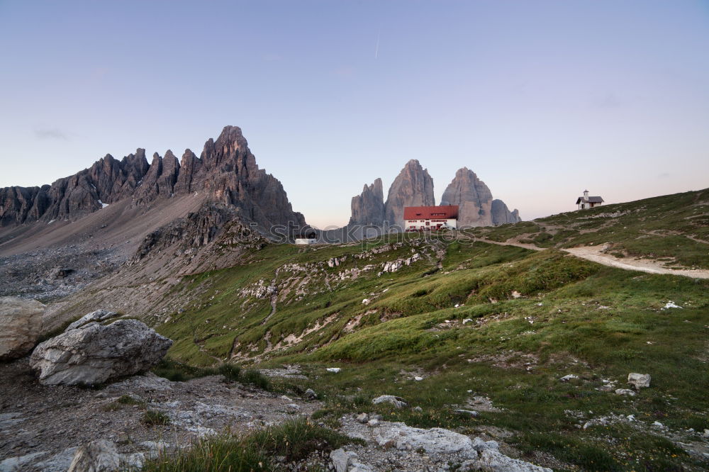 Similar – Image, Stock Photo Big house in mountains