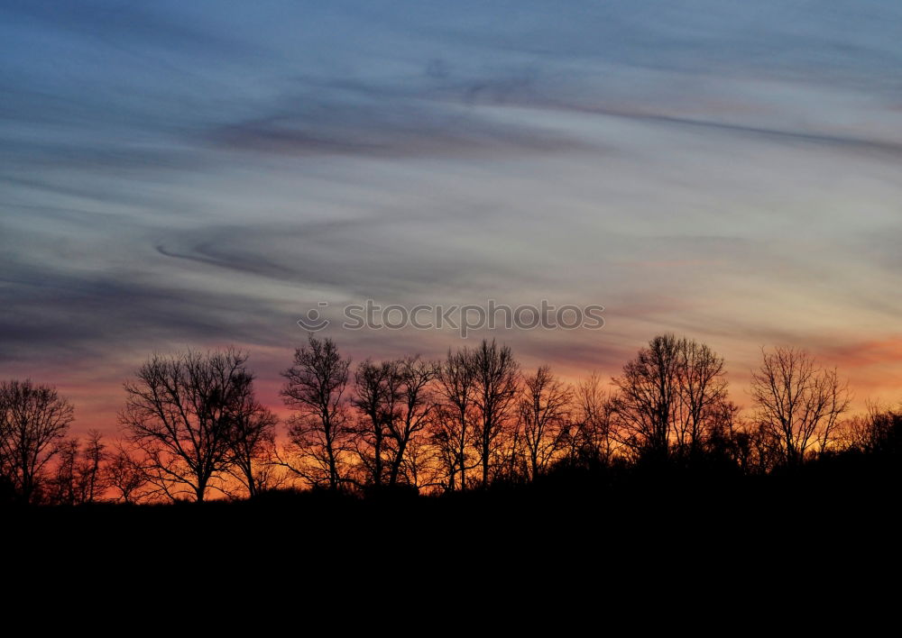 Similar – Sunrise or sunset? Hiking