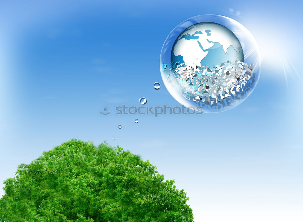 Similar – Image, Stock Photo World in a bubble