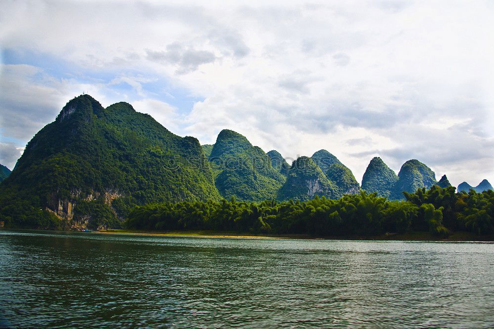 Similar – Picturesque sea landscape. Ha Long Bay, Vietnam