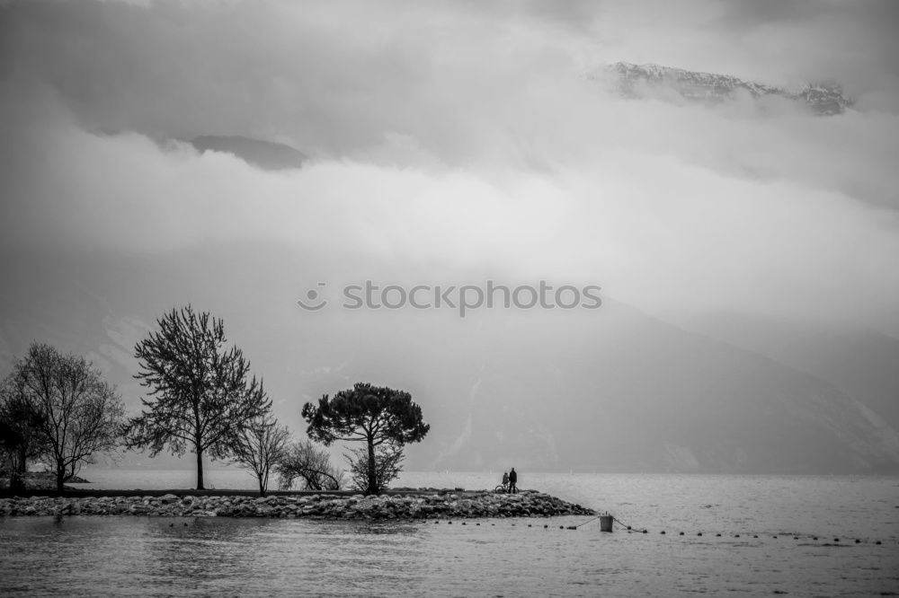 Similar – Image, Stock Photo reflection Winter Mountain