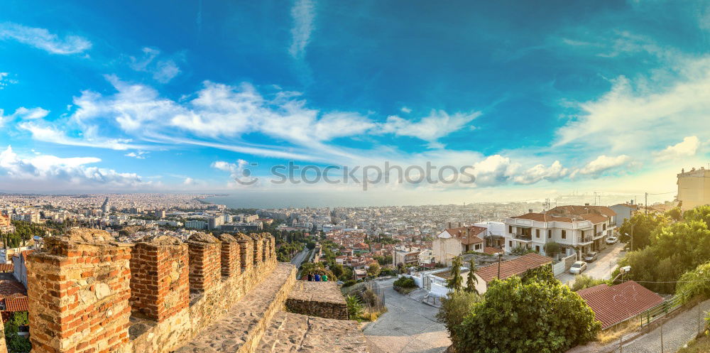 Similar – Image, Stock Photo View from the Acropolis in Athens, Greece