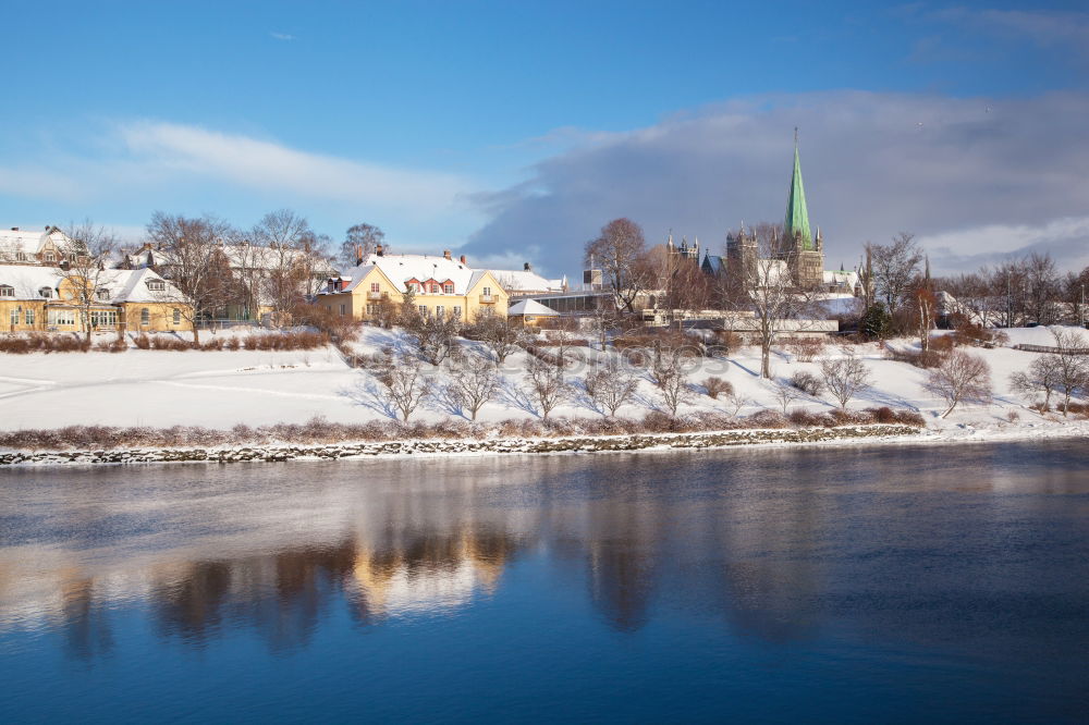 Similar – Icy times at the Oberbaum Bridge