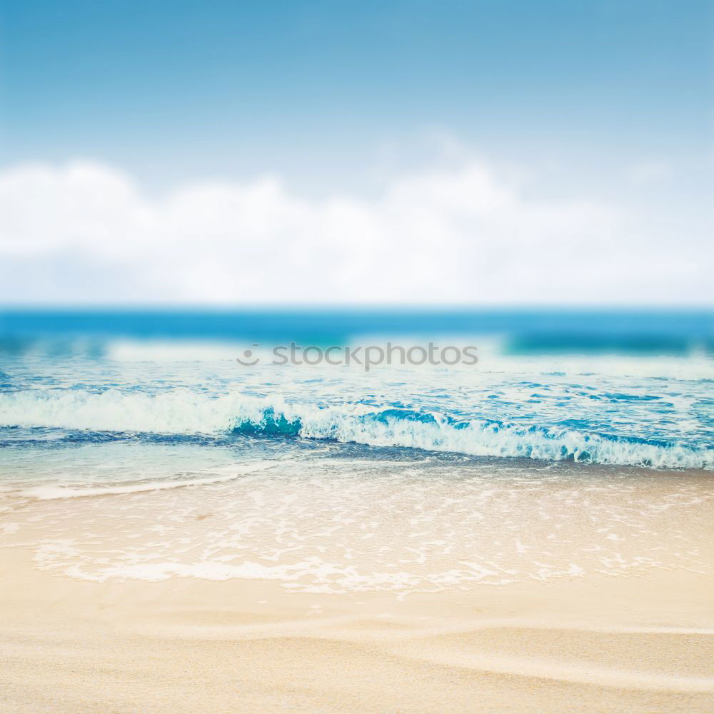 Similar – Image, Stock Photo Children’s bucket on the sandy beach