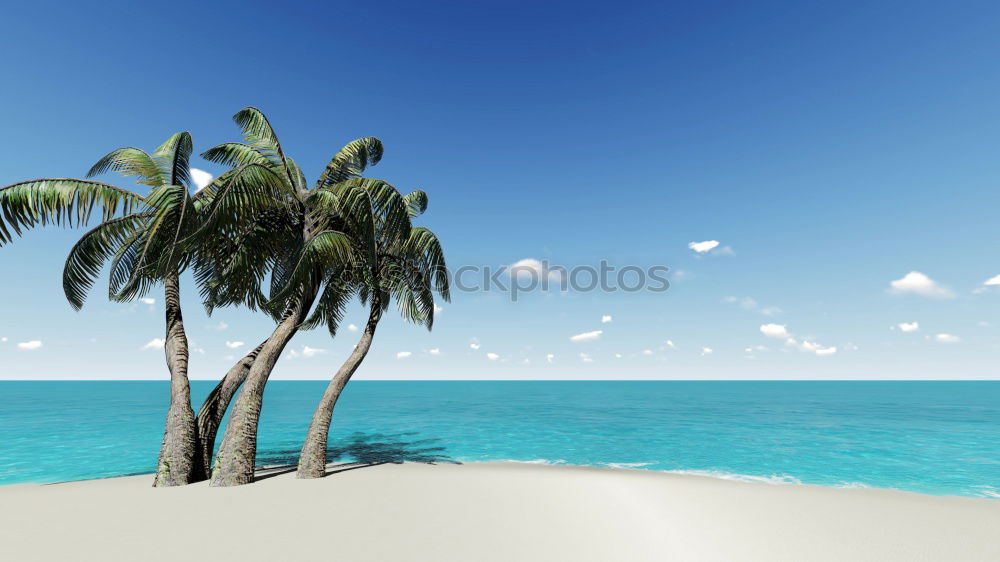 Similar – Straw umbrellas on the beach