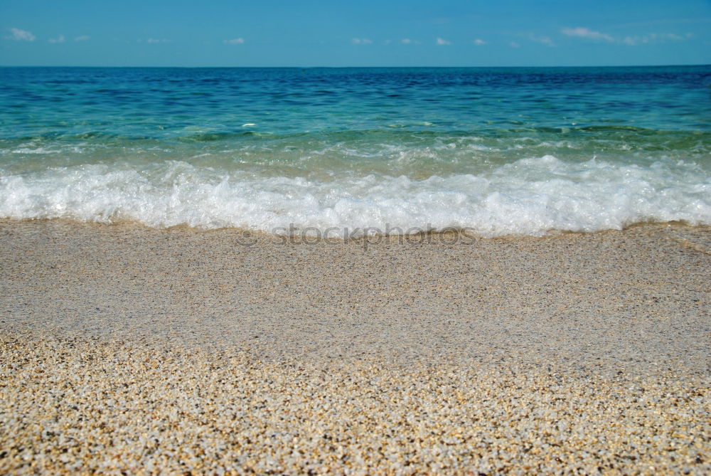 Similar – Image, Stock Photo Slippers in the sand on the beach