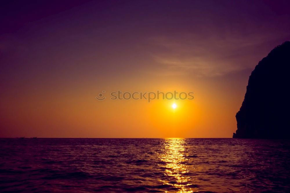 Sonnenuntergang auf Lipari