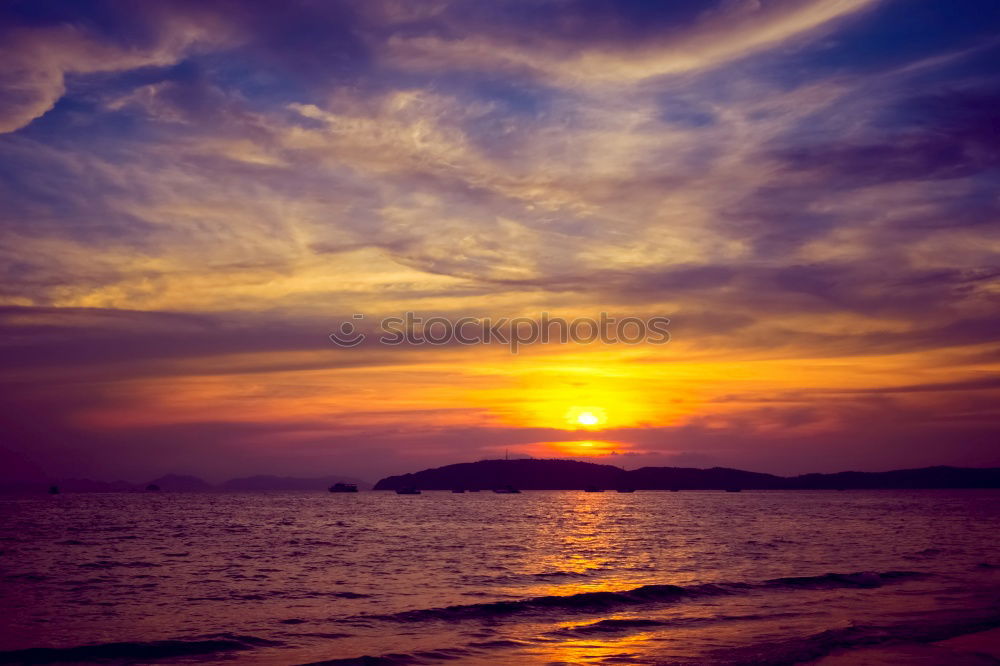 Similar – Image, Stock Photo dark seaside Ocean Sunset