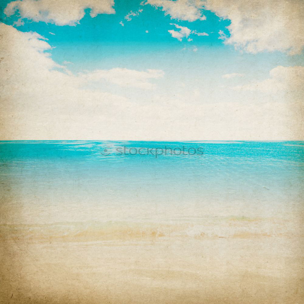 Similar – Image, Stock Photo Sand, sea and blue sky and dark clouds. At the beach of Fraser Island at the east coast of Queensland / Australia