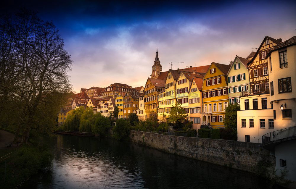 Similar – Tübingen on the river Neckar