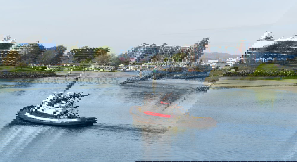 Similar – Image, Stock Photo Granville Island in Vancouver, Canada