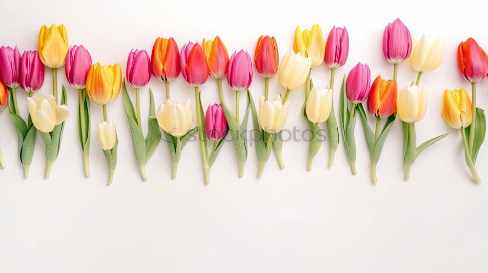 Similar – Image, Stock Photo Beautiful tulips with water drops