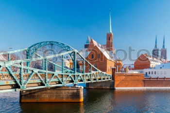 Similar – Image, Stock Photo View of the Oberbaumbrücke with television tower