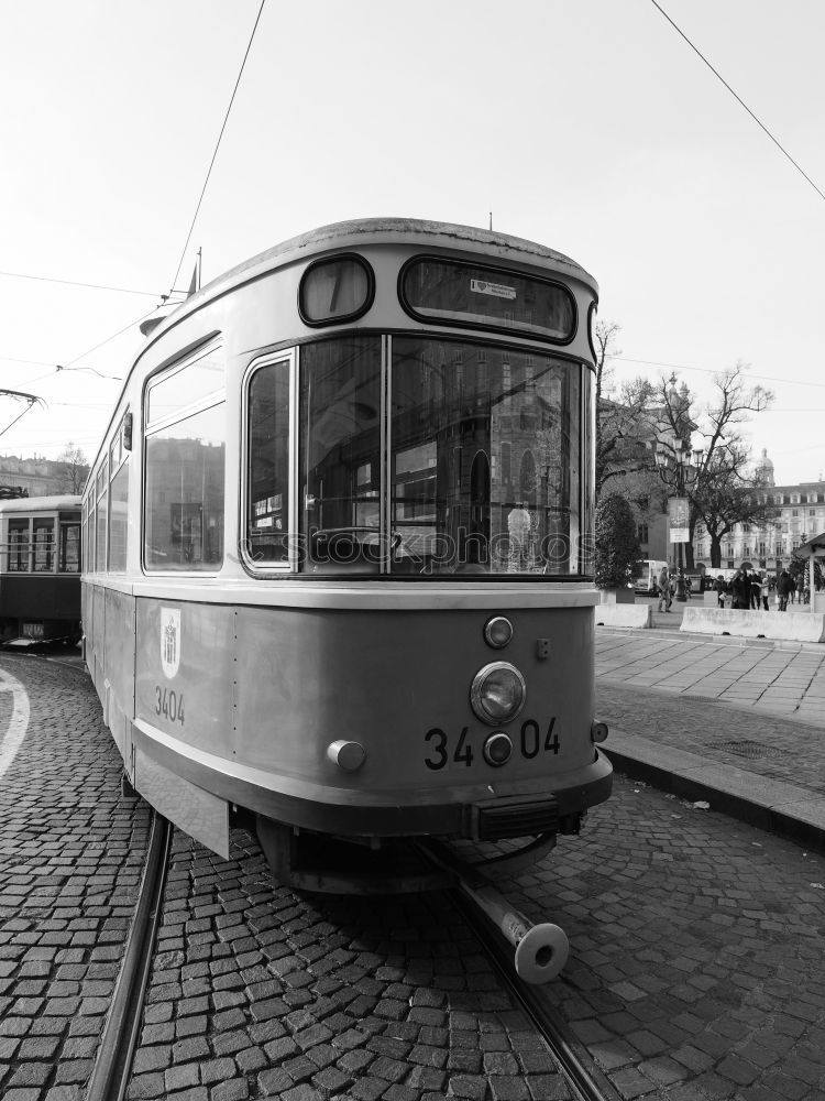 Similar – Image, Stock Photo rush hour Prague Downtown