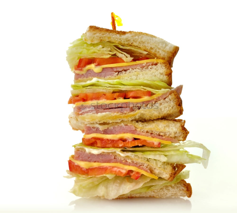 Similar – Image, Stock Photo sandwiches Sandwich Snack