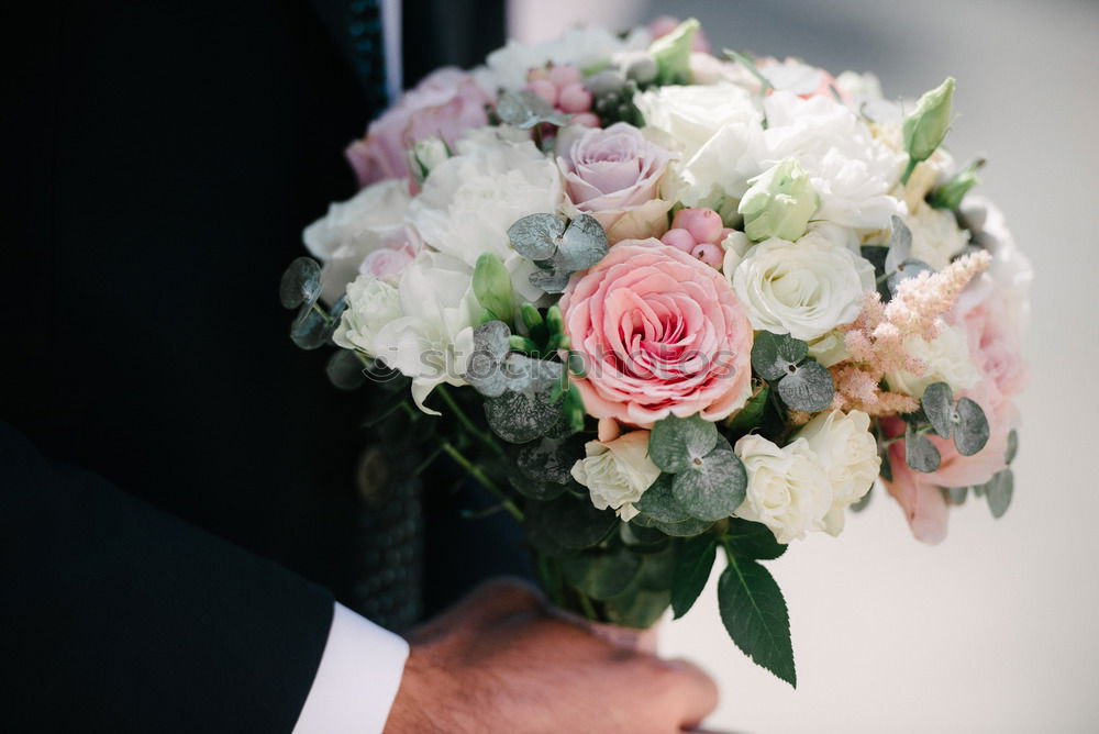 Similar – Image, Stock Photo Pink flower on handle of retro car