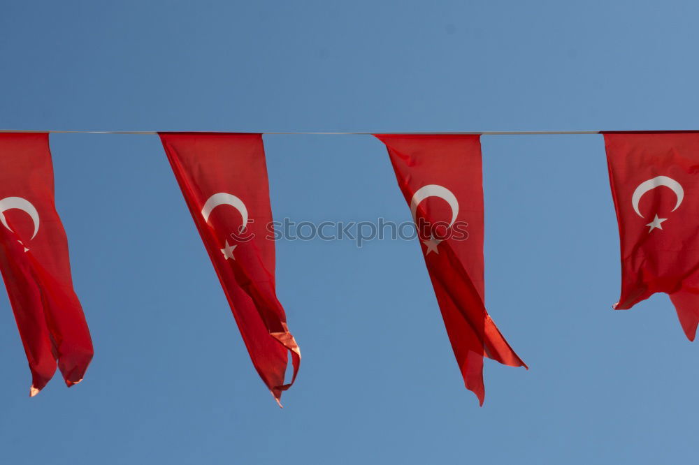 Similar – Image, Stock Photo Fluttered in Turkey Flag