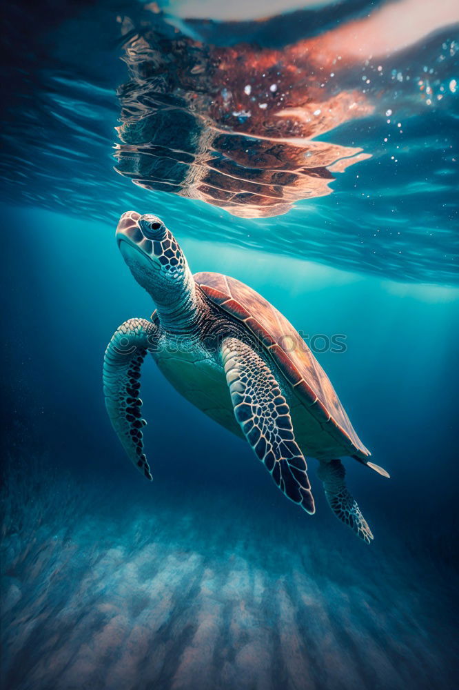 Similar – Image, Stock Photo Green turtle (Chelonia mydas)