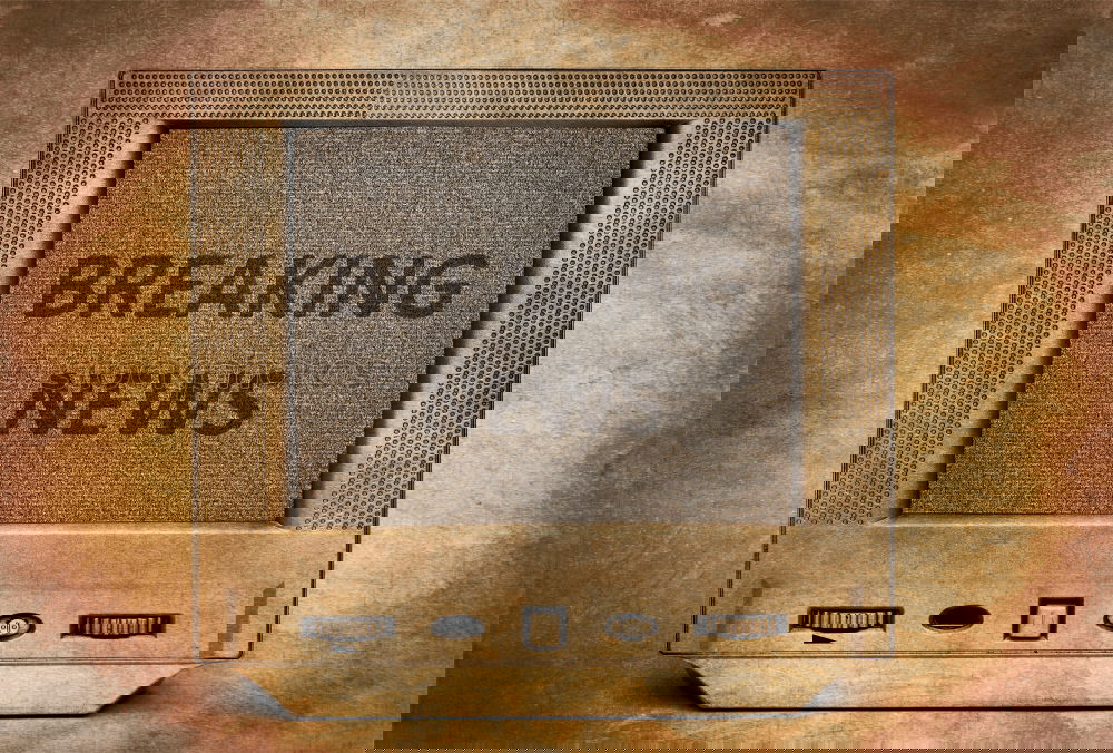 Similar – Image, Stock Photo Envelope with FAKE NEWS newspapers over red