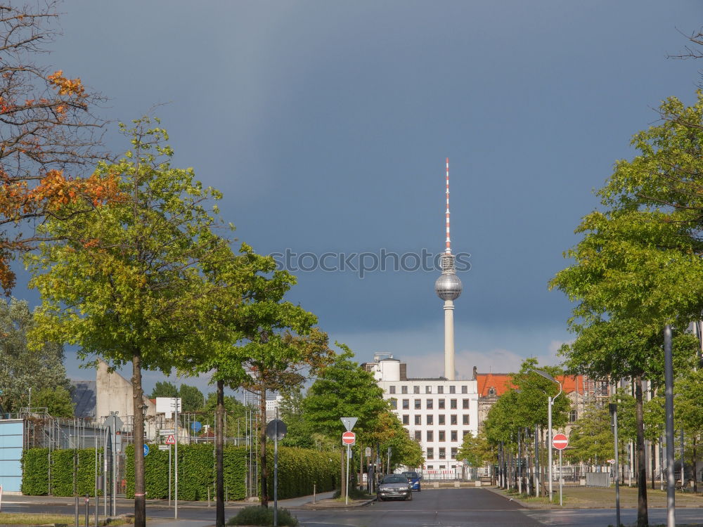 Similar – View of Berlin television tower skyline