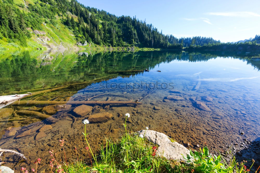 Similar – Lake Engstlen Relaxation