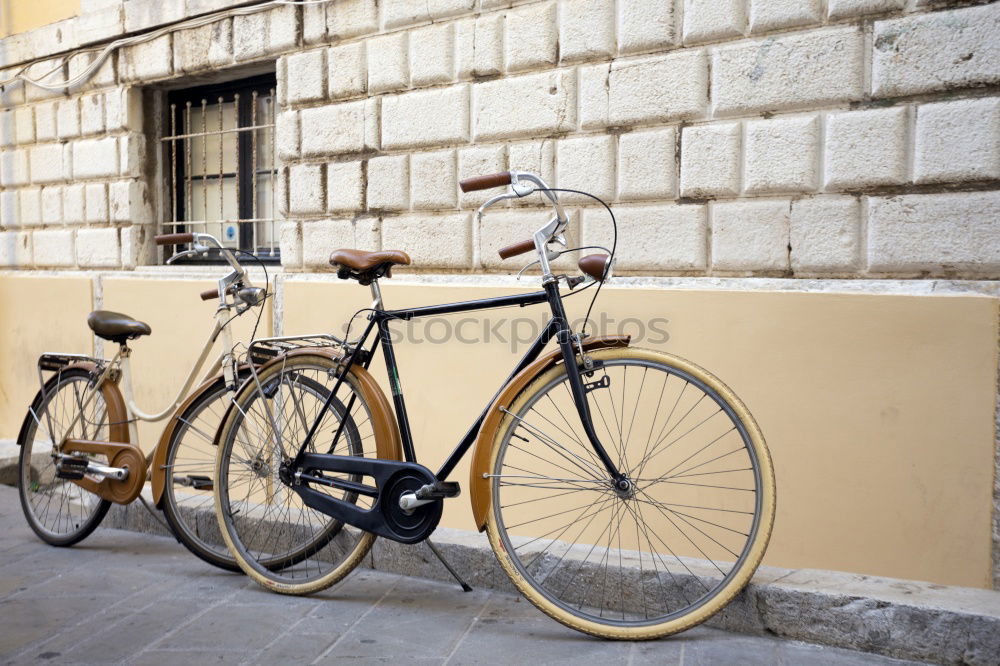 Image, Stock Photo bicycles Bicycle