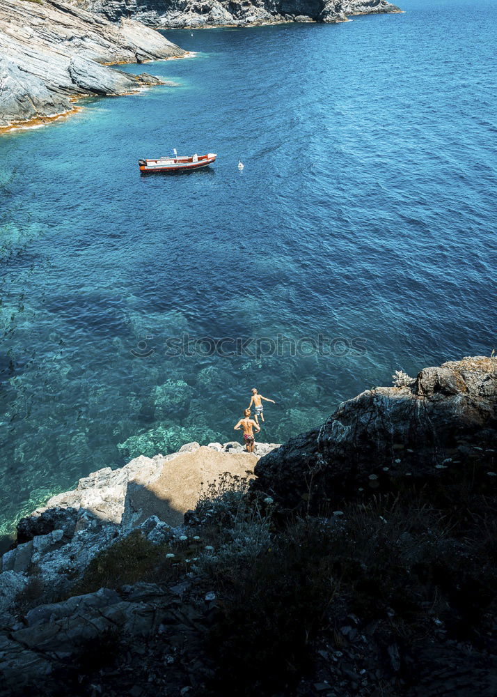 Similar – Image, Stock Photo Floating kayak Relaxation