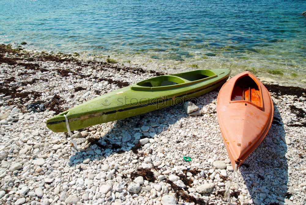 Similar – Beach Kajak Meer Strand