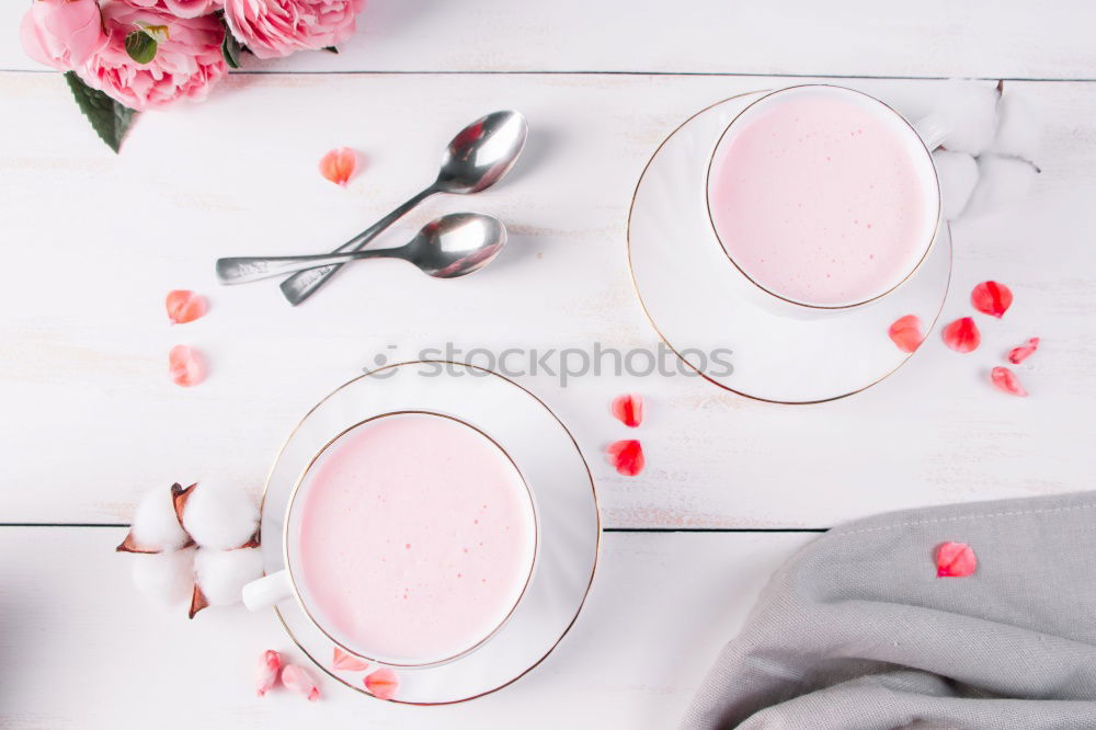 Similar – Image, Stock Photo Healthy breakfast in a glass