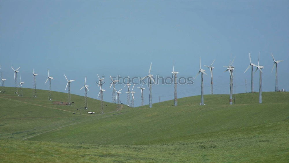 Image, Stock Photo eco-pillars Far-off places