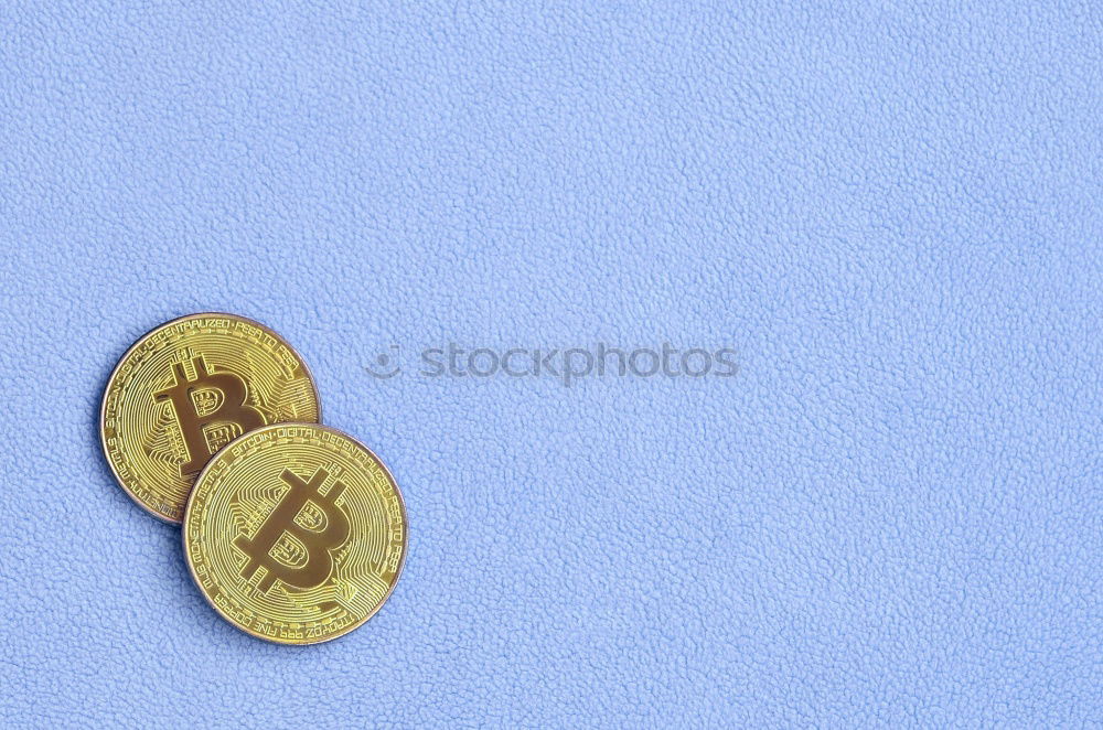 Image, Stock Photo # A # Blauer Coin Art