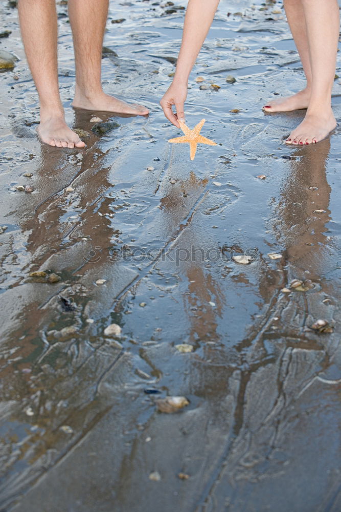 Similar – Image, Stock Photo water feet Summer