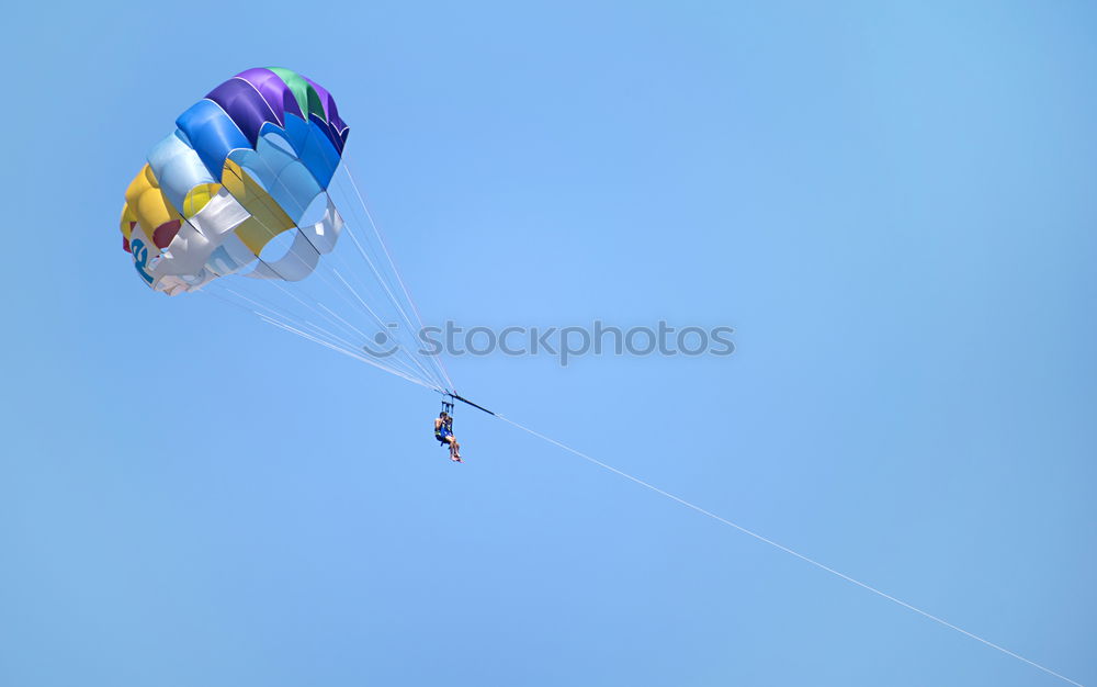 Similar – Image, Stock Photo Modern wing Paragliding