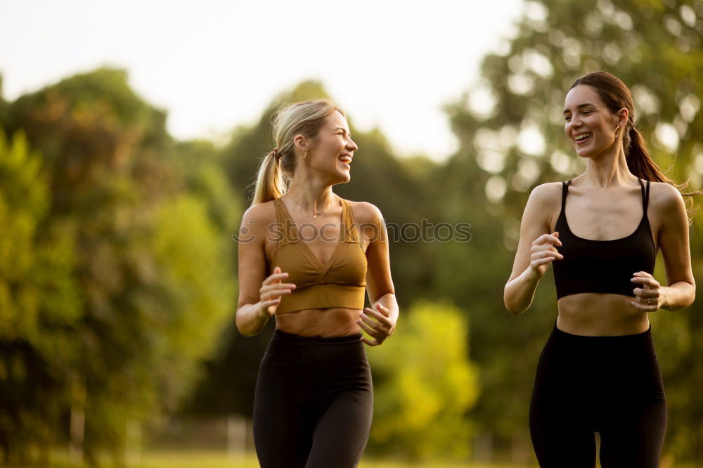 Similar – Image, Stock Photo Runner women Lifestyle