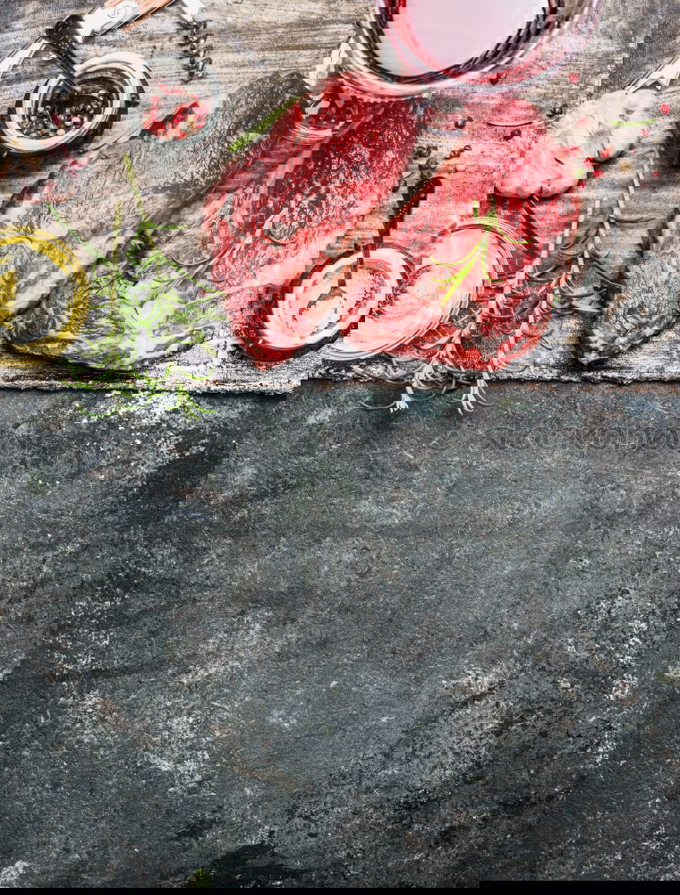 Similar – Image, Stock Photo Marbled steaks on the kitchen table