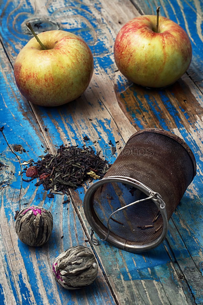 Similar – Pomegranate on wooden table