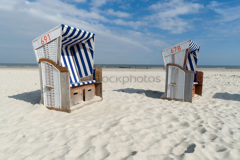 Similar – Image, Stock Photo beach chairs