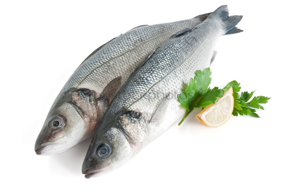 Similar – Prepare fresh fish with lemon and oil