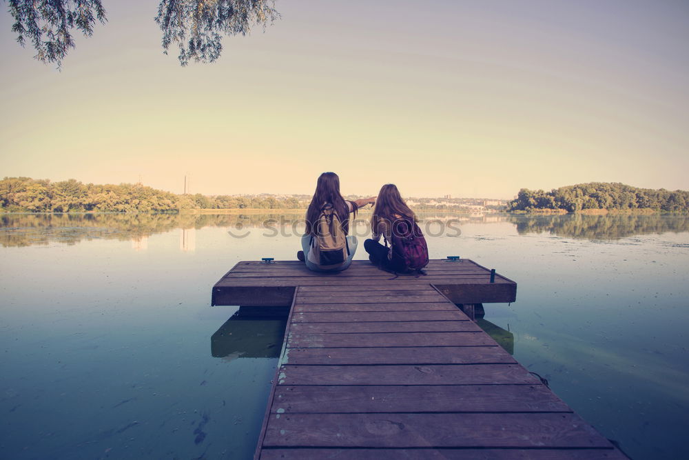 Similar – Image, Stock Photo Twin brothers Lifestyle