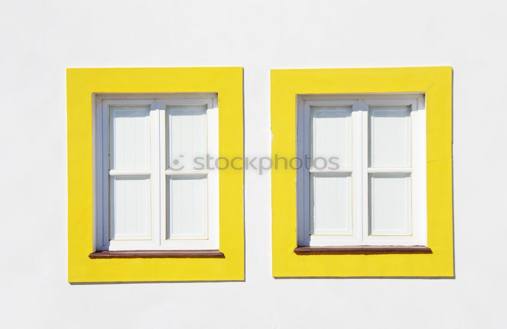 Similar – Image, Stock Photo Door with round windows on white facade